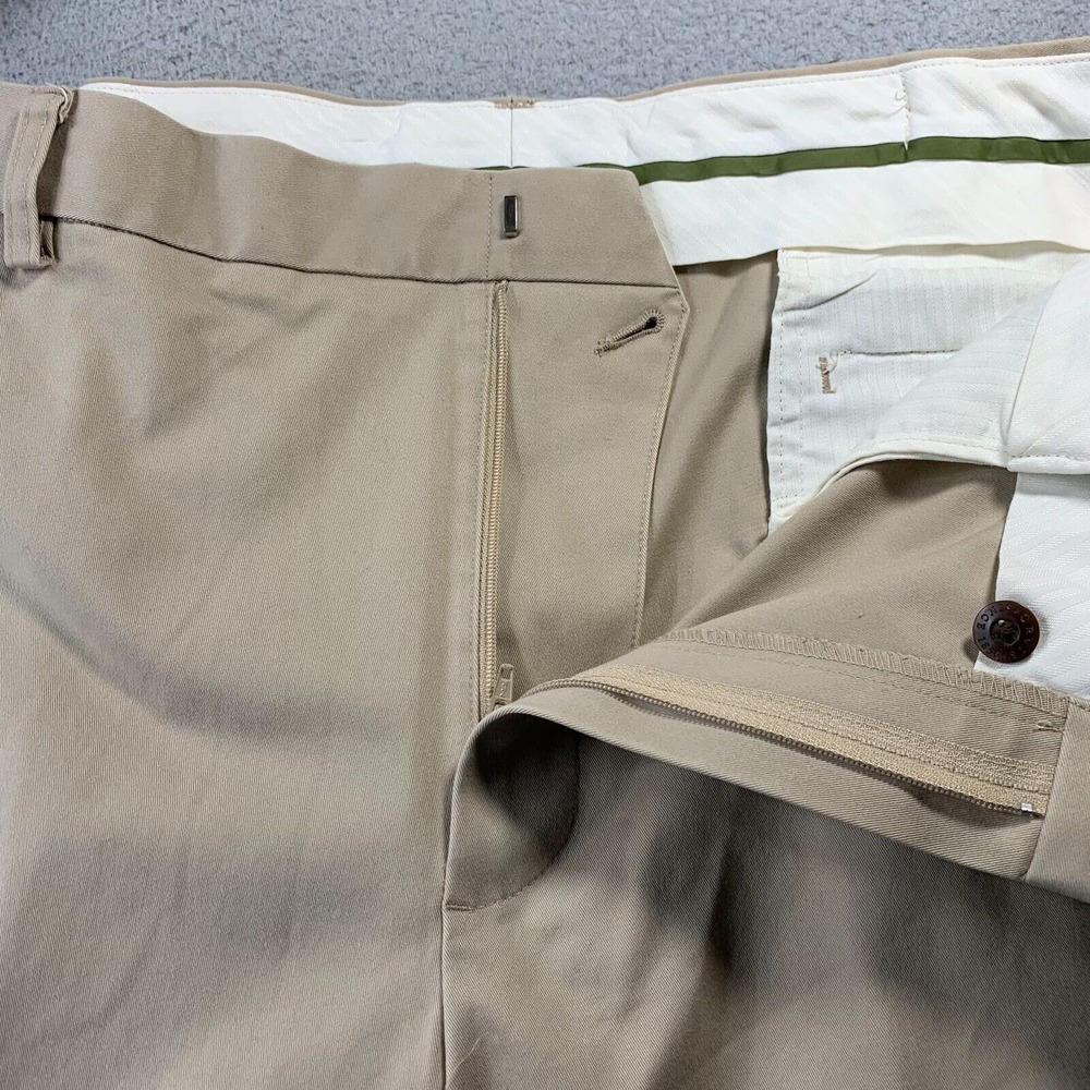 ORVIS Pants Mens 39x29 Measured Beige Tag: 36 - Picture 1 of 8